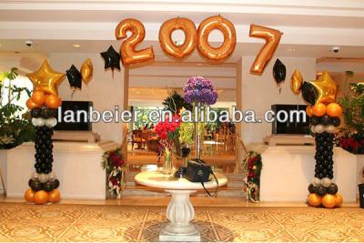 China decorate graduation party helium balloons HAB-061 for sale