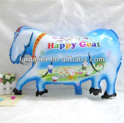 China Gift Toy CE Proved Goat Shape Cartoon Foil Balloon for sale