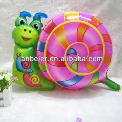 China Gift Toy New Arrival Colorful SNAIL Shape Balloons Foil for sale