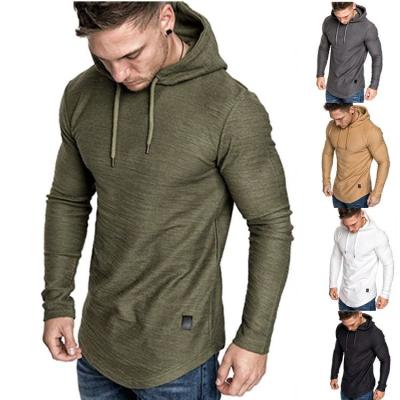 China Anti-wrinkle 2022 New Style Fashion Trends Custom Long Sleeves Plus Size Cotton Fiber Bamboo Men's Hoodies for sale