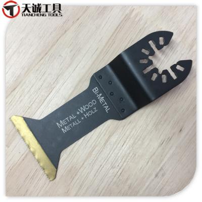 China 45mm Bimetal Titanium Coated Oscillating Multi Tool Saw Blade for sale