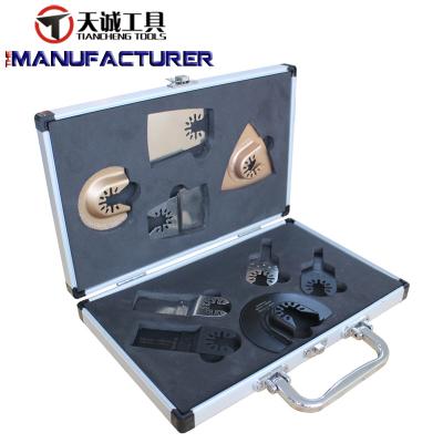 China Almost Universal and Quick Release Tool 9pcs Multimaster Oscillating Blade Kit for sale