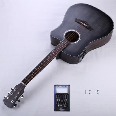 China Flawless Cheapest Acoustic 41 Inch Electric Guitar For Beginner for sale