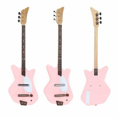 China Basswood factory direct sales electric guitar wholesale price 30 inch multicolor mini electric guitar pick for sale