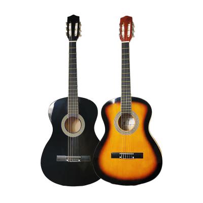 China Wholesale High Quality 39 Inch Classical Guitar Size String Guitar Beginner Concert Nylon Guitarra for sale