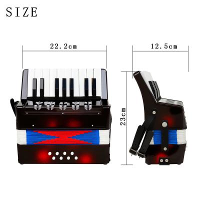 China Wholesale Cheap Accordion 17 Keys 8 Keys Mini Mini Bass Accordion 17 Kids Accordion Keyboard Instrument Accordion for sale