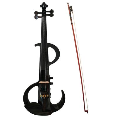 China Hot Selling Basswood Support Customized Wooden Violin Firm 4/4-1/4 for sale