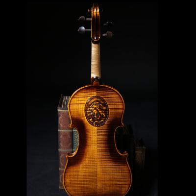 China Fir Featured All Italy Violin Professional Handmade Violin Beethoven Solid Wood High End Violin for sale