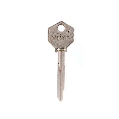 China Factory direct sales easy to cut steel customized various mechanical locks key door key promotional blanks for sale