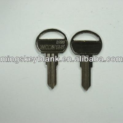 China High quality brass key blank for evergood furniture lock llaves Mings #0296 (ED3R) for sale