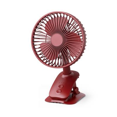 China Shaking Head Four Gears Squeezing Head Colorful Portable Charging USB Clip Mini Tabletop Fan Hand for sale