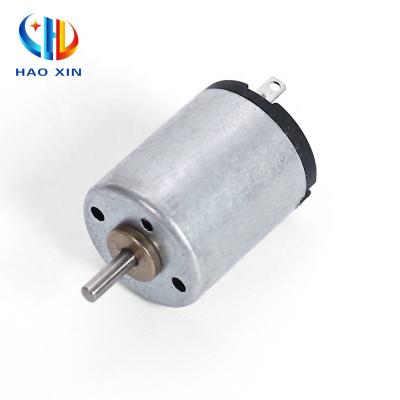 China Mini R1215 Micro Home Appliances Totally Enclosed Carbon Brush Magnet Small Electric DC Motor for sale