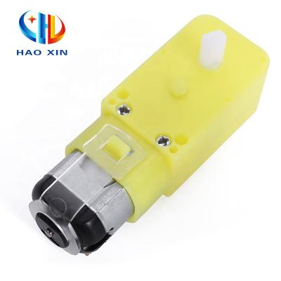 China Hot Selling Totally Enclosed 3v - 1:48 Ratio 6v Yellow Plastic Gearbox TT 130 Motor DC Electric Micro DC for sale