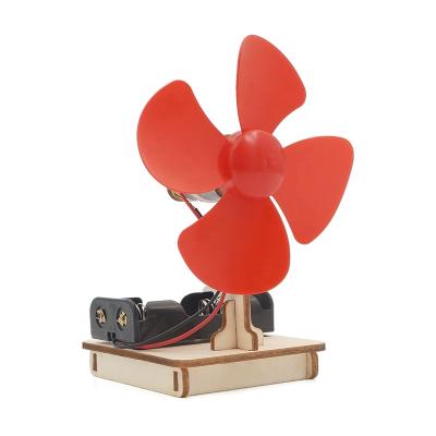 China DIY project kids science and educational toy diy assemble mini small fan toy for child for sale