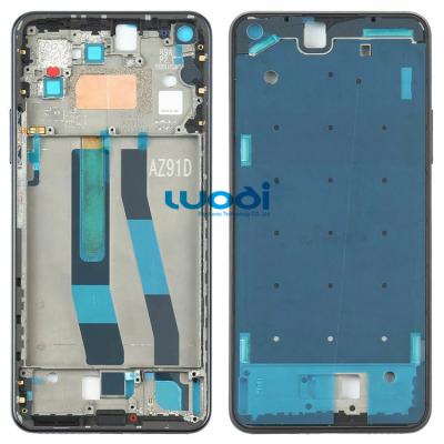 China Plastic For Xiaomi MI 11 Lite 5G Front Housing LCD Frame Replacement Part Repair Black for sale