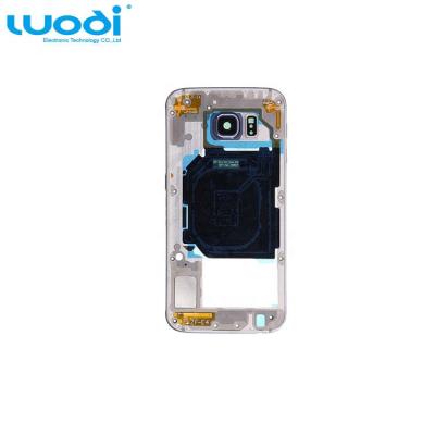 China Replacement Plastic Middle Frame Housing for Samsung Galaxy S6 Edge for sale