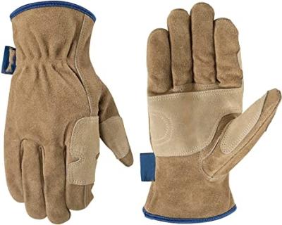 China Leather Durable Abrasion Resistant Working Workers Water Resistant Gloves For Ranching Working for sale