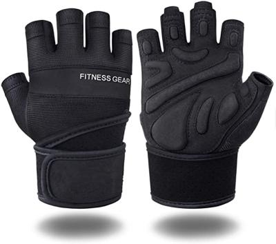 China Comfortable Men's and Women's Sports Gloves Weightlifting with Wrist Support Hanging Gym Pull Ups for sale