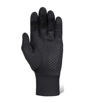 China Comfortable Midweight Sports Gloves Full Liner Thermal Touch Screen Running Palm Protection For Fitness for sale