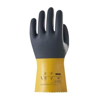 China Durable Industrial PVC Work Gloves Oil Resistant Household For Cleaning Painting Gardening for sale