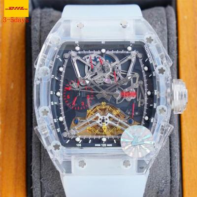 China Alarm Top Quality 3A 3S Watch For men Mechanical Watch Luxury Luminous Sport custom Wrist watch Richard for sale