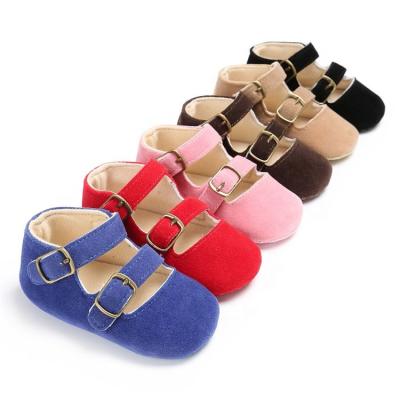 China Free sample Nubuck anti-slip Prince and princess Holiday party shoes toddler for sale