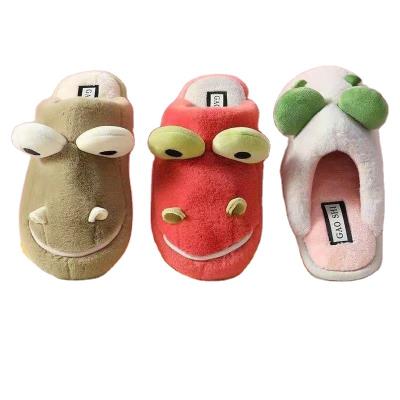 China Fashion Trend CIXI AIDA Wholesale Cute Animal Shape Warm Indoor Slippers for Women and Girls for sale