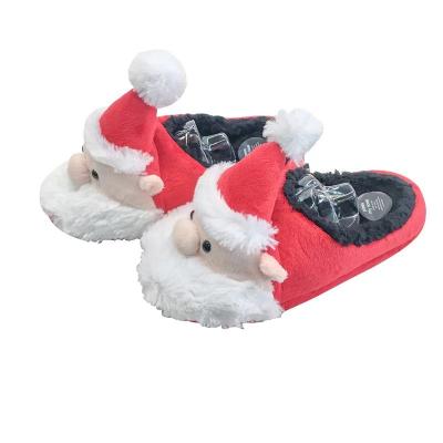 China Fashion trend wholesale guaranteed quality price suitable christmas animal santa claus slippers for women and men for sale