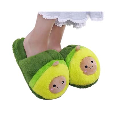 China Hot Selling Plush Slippers Fashion Trend Pitaya Popular Fancy Animal Slippers For Women And Girls for sale