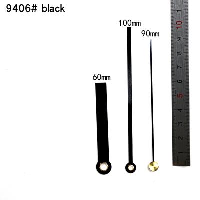 China High Quality YoungTown Hands 9406#black Screws Aluminum Metal Shaft Quartz Clock Hands Aluminum Clock Accessories (Just Hands) DIY Kits for sale