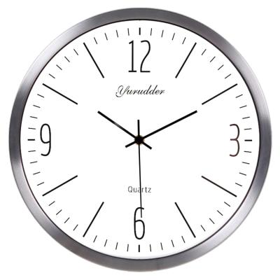 China High Quality Custom Made LOGO Quartz Wall Clock Simple Style Decorate Black Antique Style For Living Room, Bedroom Decoration for sale