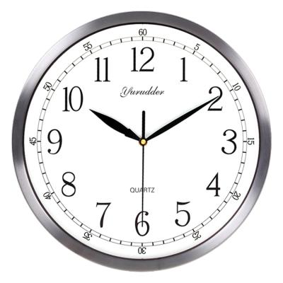 China Round OEM Customized Promotional Logo Print Quartz Wall Clock Antique Style Clock For Room Modern Ultra Thin Wall Clocks for sale