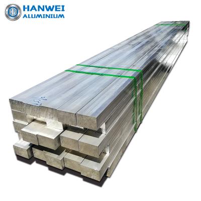 China Industrial application aluminum square bar price per kg 6061 t6 aluminum flat bar for sale