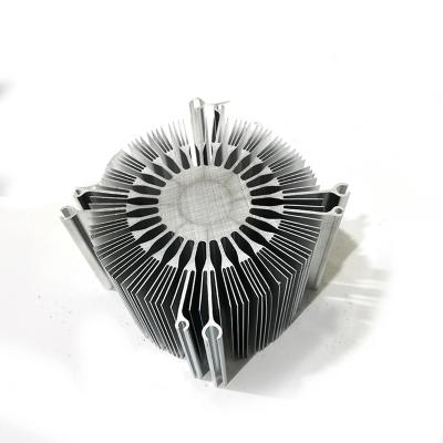 China Industrial Applications Professional Aluminum Profile Extrusion Heatsink For LED Lamp for sale