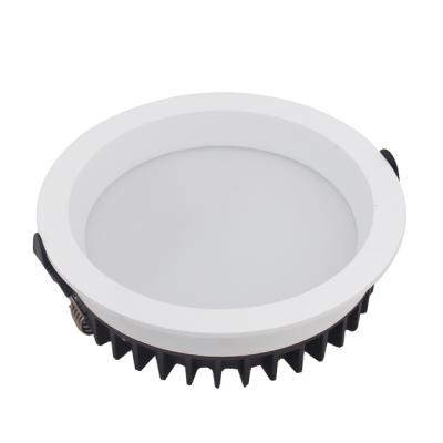 China 120mm Modern Cutout 15W SMD LED Recessed Downlight Lighting Fixture IP54 Anti Glare for sale