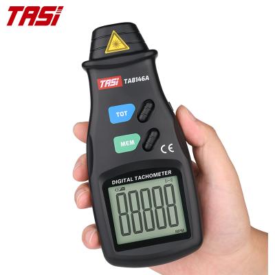 China TASI TA8146A 2.5-99,999 RPM Non-contact Tachometer LCD Display Speed ​​Meter Digital Tachometer 48*40mm for sale