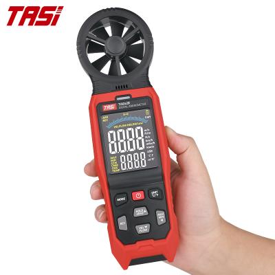 China TASI TA642B Anemometer with USB Connection Wind Meter Air Temperature Flow Velocity Meter Digital Anemometers 234*70*35mm for sale