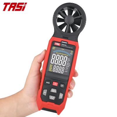 China TASI TA642A 234*70*35mm Anemometer Wind Meter Air Temperature Flow Velocity Meter Wind Speed ​​Meter for sale