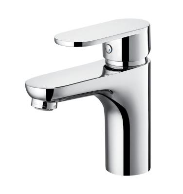 Cina Rubinetto per bagno in ottone cromato OEM Rubinetto per acqua calda e fredda per lavabo in vendita