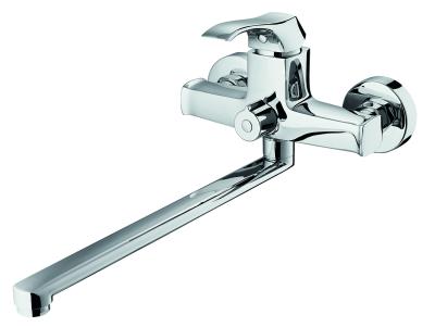 China OEM Long Reach Wall Mount Tub Faucet，Bathtub Mixer Faucet Elegant for sale