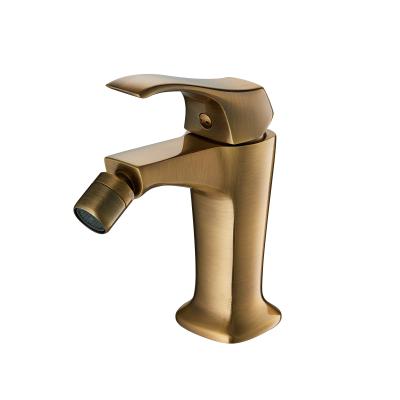 China 35mm Cartridge Bidet Spray Mixer Antiek Messing Enkele Handgreep Badkamer Kraan Te koop