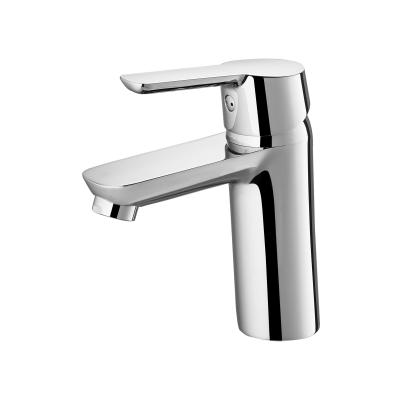 China Tarnishing Resistant Wash Basin Faucet Single Hole For Bathroom Modern Sanitary Set for sale