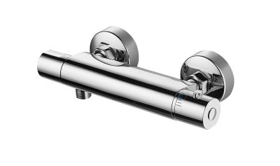 Chine le mélangeur thermostatique de douche de Bath de 271mm robinets la température constante fixée au mur à vendre