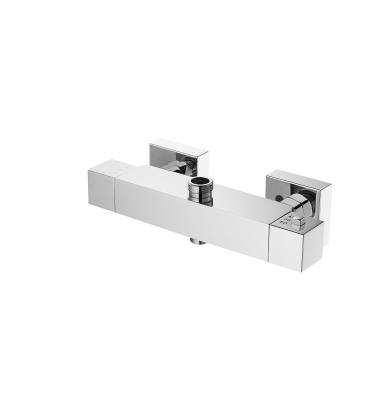 Chine OEM antirouille thermostatique de robinet de Bath de chrome de bouton de sécurité disponible à vendre