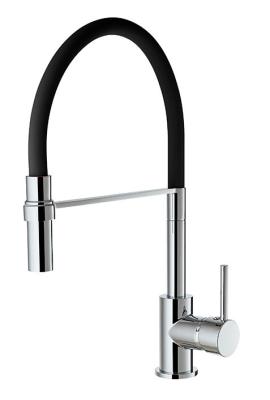 Chine Support de pont de robinet de mélangeur de cuisine de Chrome de bec de silicone avec la cartouche de 35mm à vendre