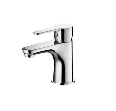 China Brass Hot and Cold water Wash Basin Faucet single handle two-hole installation for sale