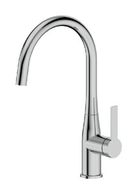 China Anti Fingerprint Kitchen Sink Mixer Taps 360 Degree Rotatable en venta