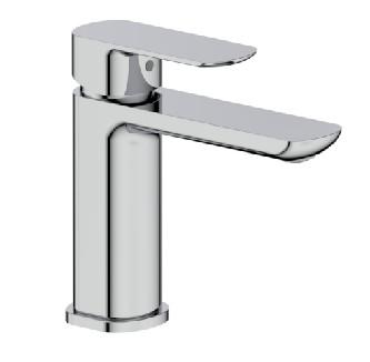 China Bathroom Mixer Tap For Basin , Single Lever Mixer Tap  Basin Tap Chrome Space Saving for sale