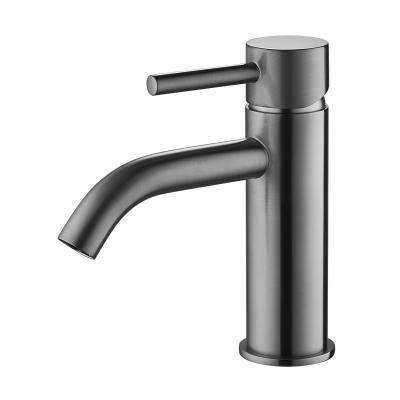 中国 Ceramic Valve Core Deck Mounted Mixer Faucet 0460 Hot Cold Water Kitchen Tap with Zinc Alloy Handle 販売のため