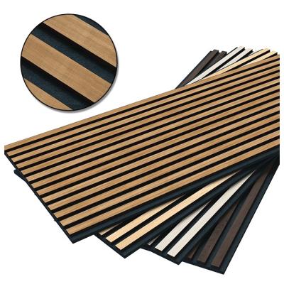 China Modern Widely Used House Slat Prefab Wall Top Quality Wood Panels for sale